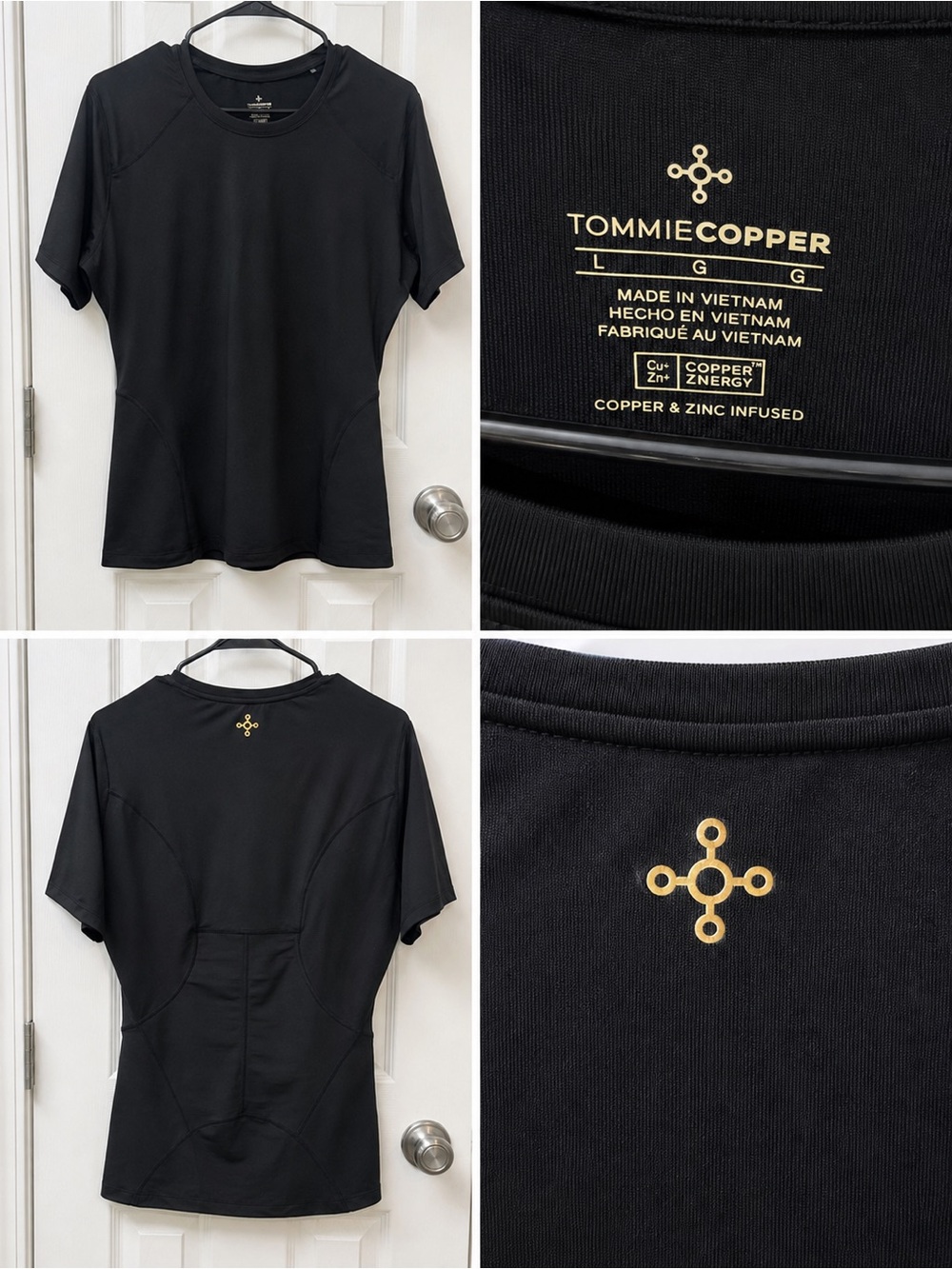TommieCopper Women’s Short Sleeve Performance Tee — Black